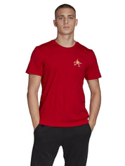 T-shirt Rosso Adidas Performance