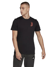 T-shirt Nero Adidas Performance