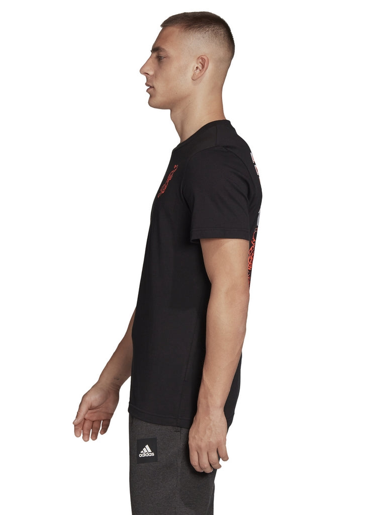 T-shirt Nero Adidas Performance