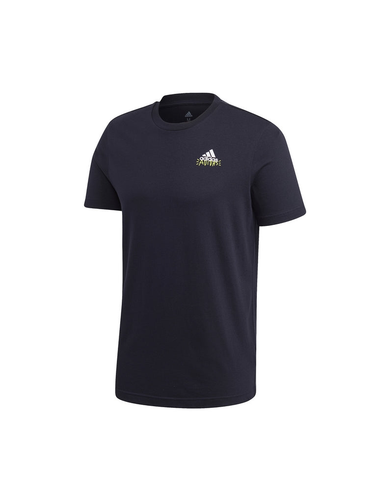 T-shirt Blu Adidas Performance