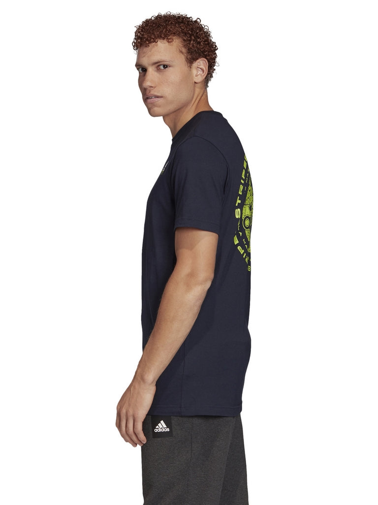 T-shirt Blu Adidas Performance