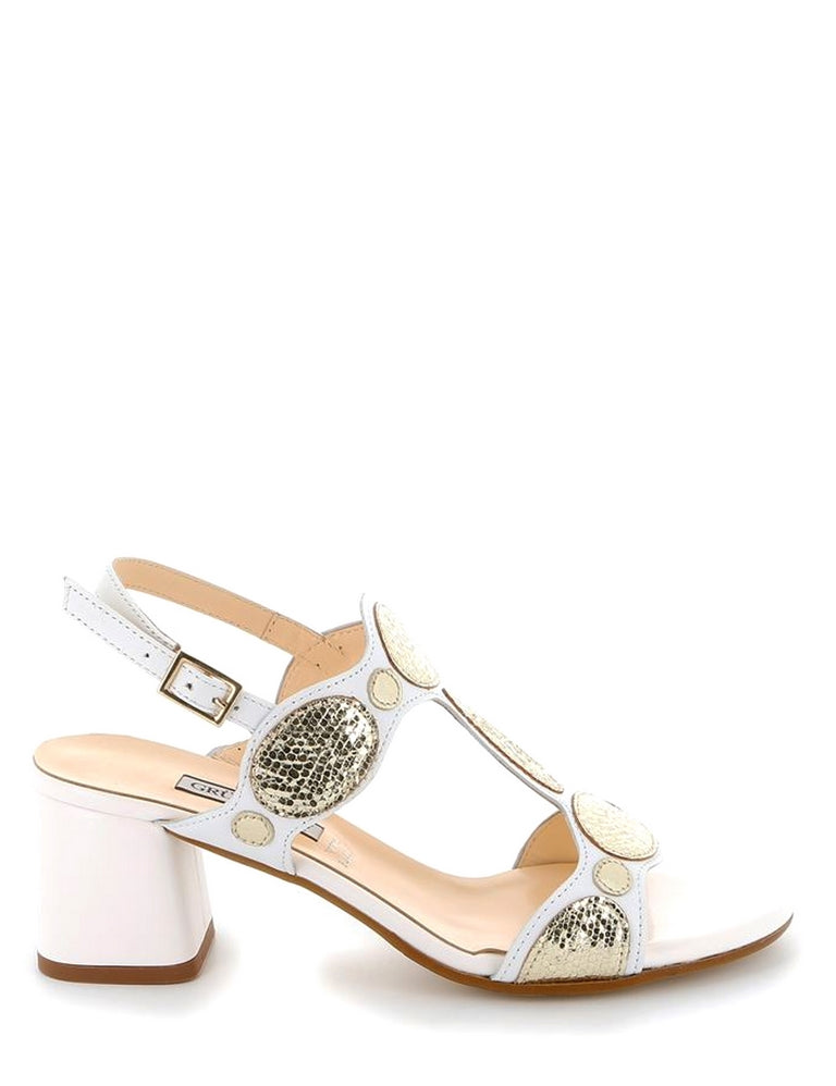 Sandali tacco Bianco Grunland