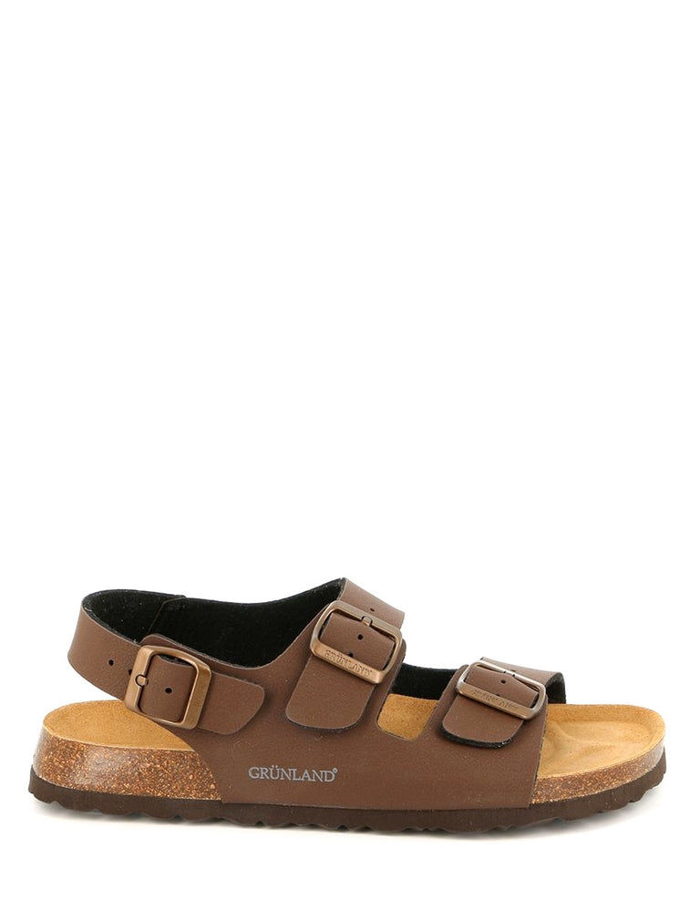 Sandali Marrone Scuro Grunland