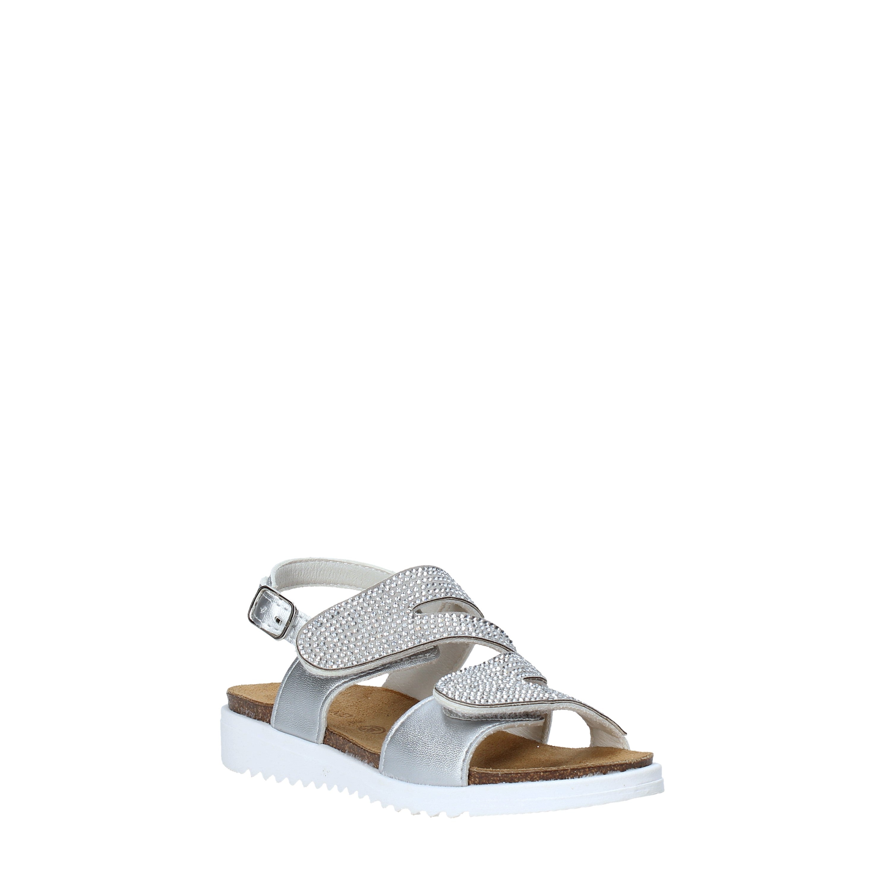Sandali Argentato Grunland Junior