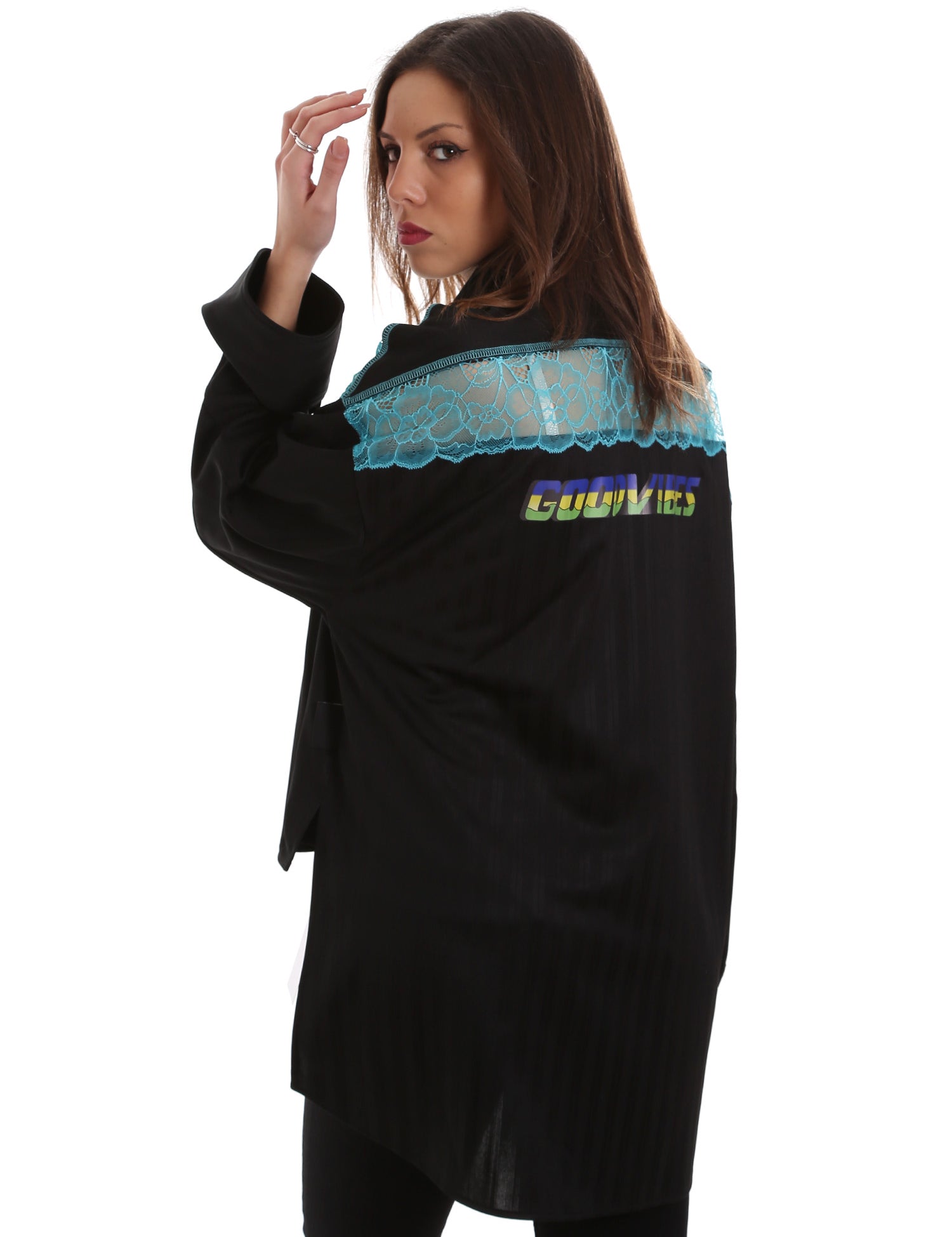 Camicie Nero Versace Jeans