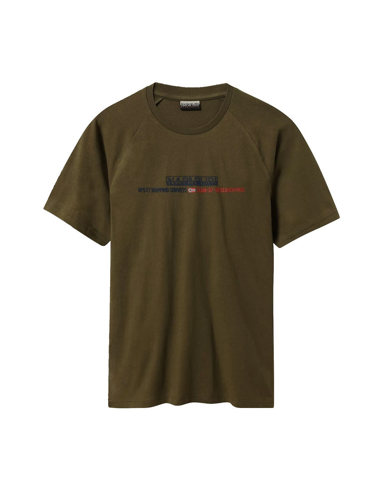 T-shirt Verde Napapijri