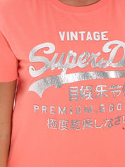 T-shirt Arancio Superdry
