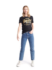 T-shirt Nero Superdry
