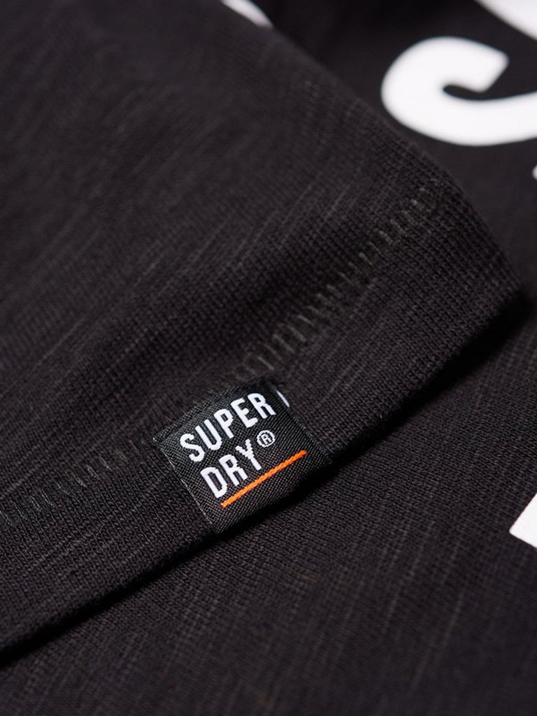 T-shirt Nero Superdry