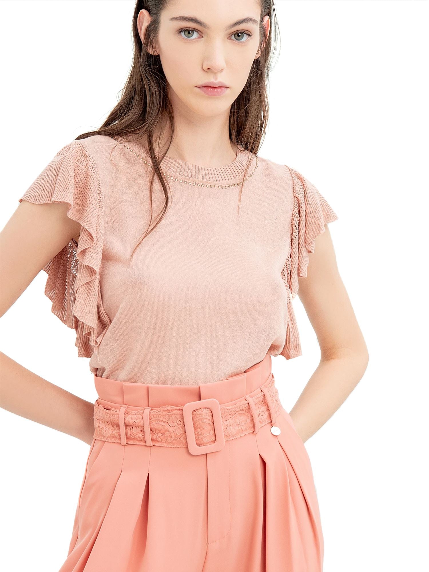 Pantaloni Rosa Fracomina