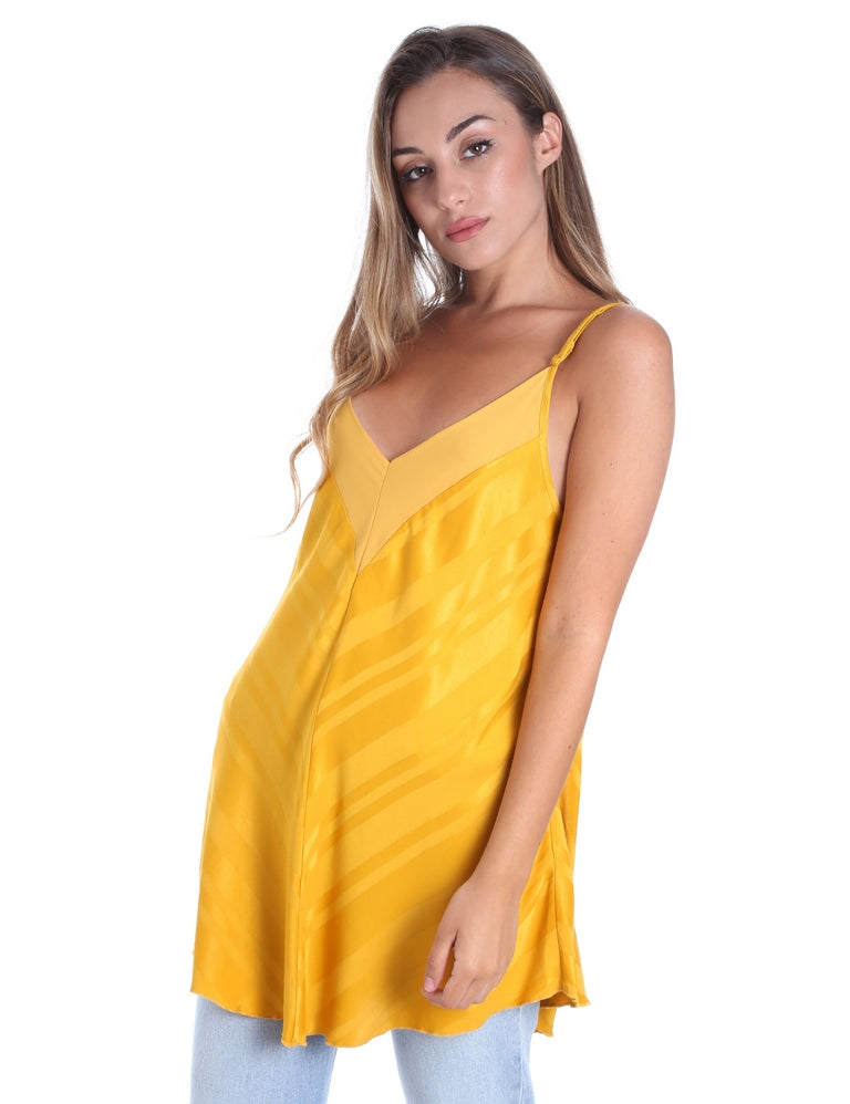 Top e canotte Giallo Fracomina