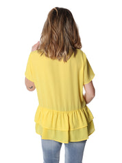 Camicie Giallo Fracomina