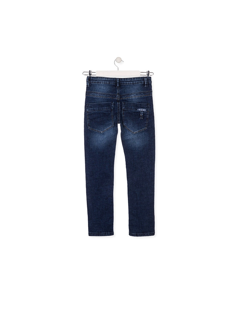 Pantaloni Blu Losan