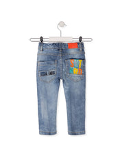 Pantaloni Blu Losan