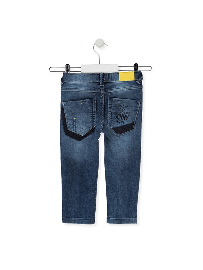 Pantaloni Blu Losan