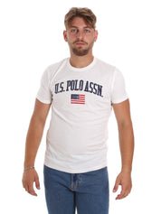 T-shirt Bianco U.s. Polo Assn.