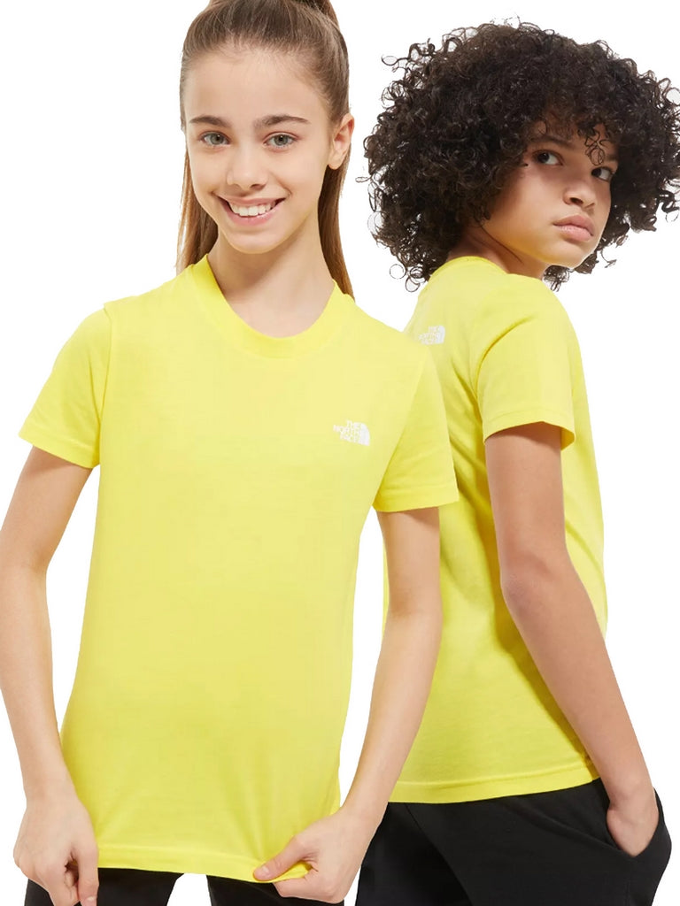 T-shirt Giallo The North Face