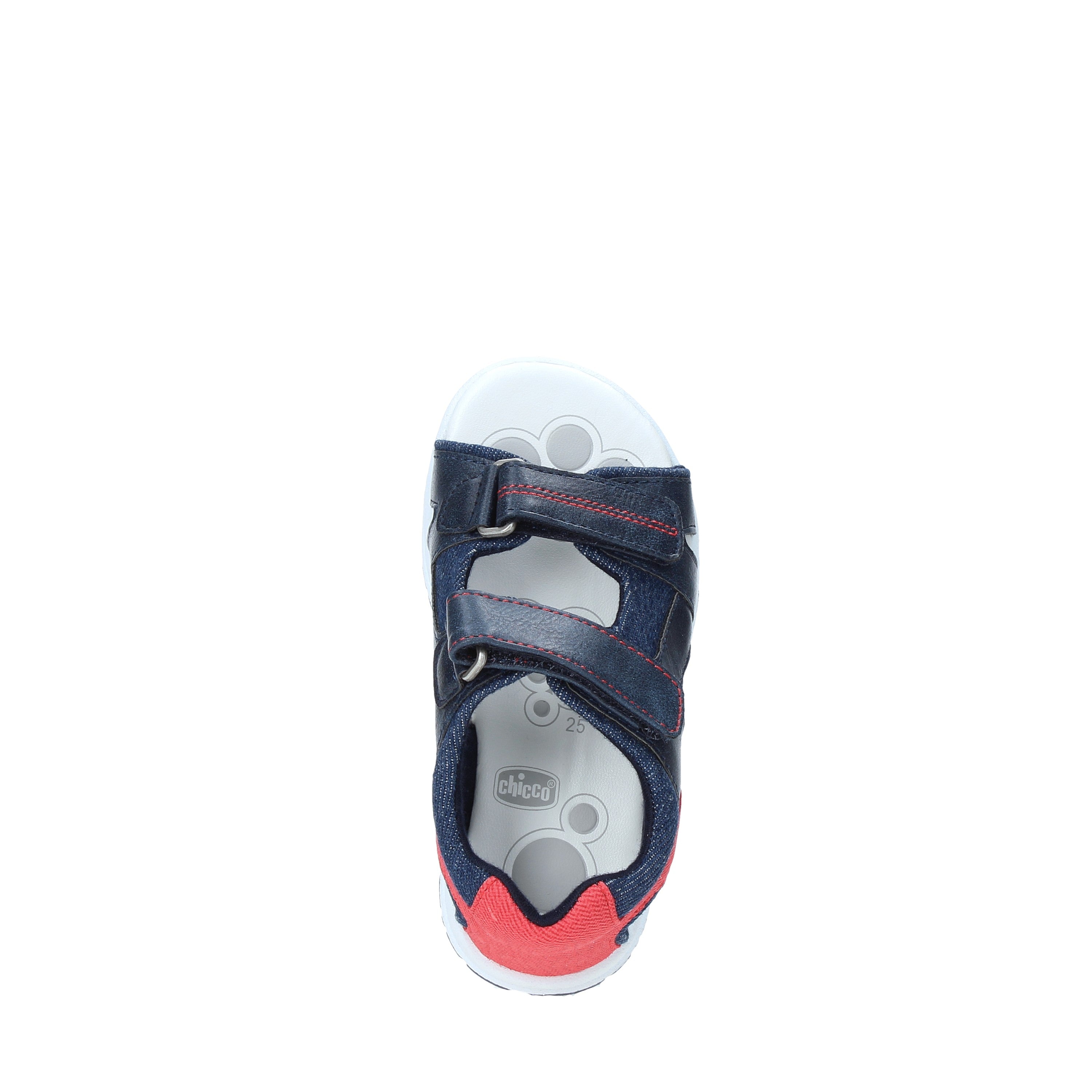 Sandali con strappi Blu Chicco