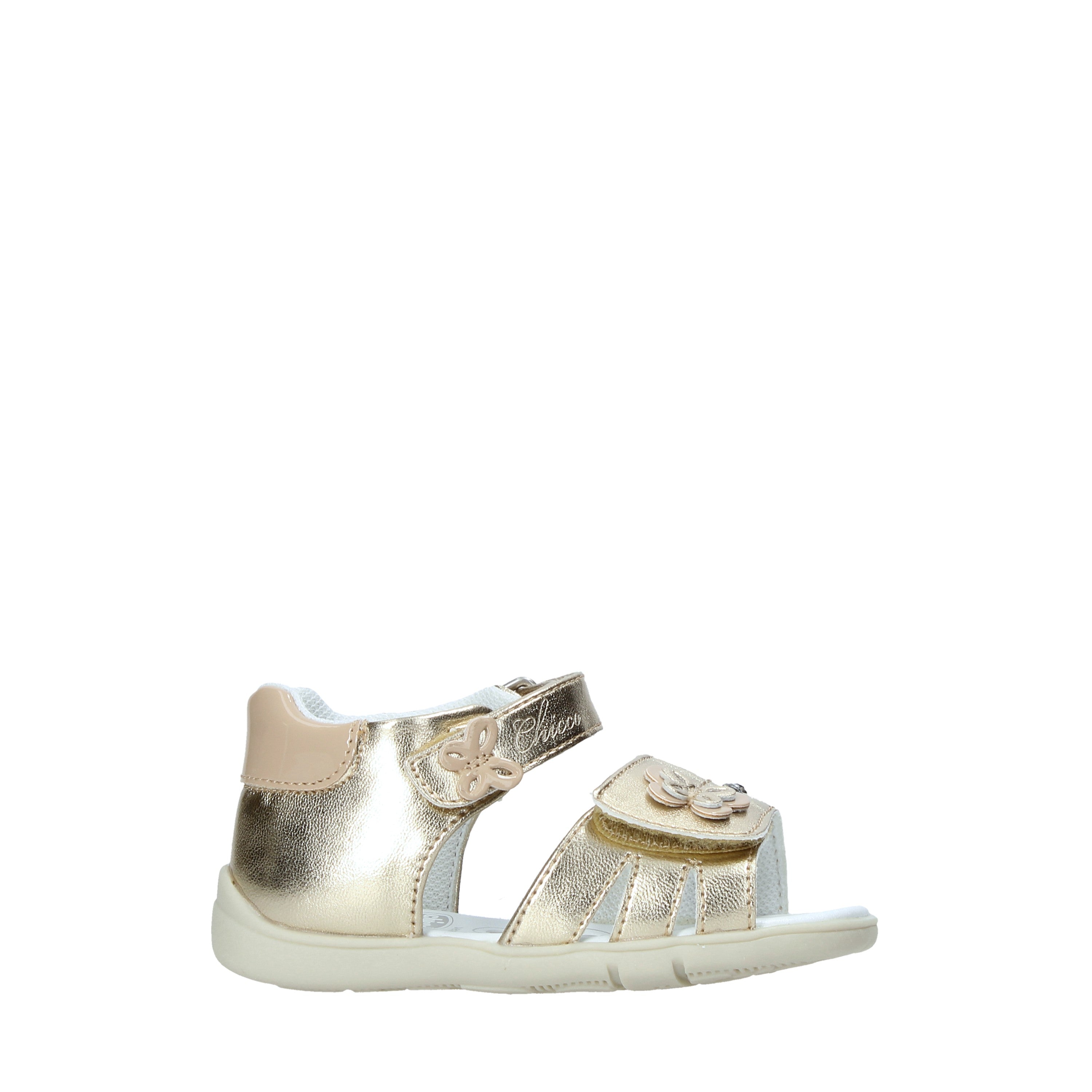 Sandali con strappi Dorato Chicco
