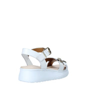 Sandali zeppa Bianco Lumberjack