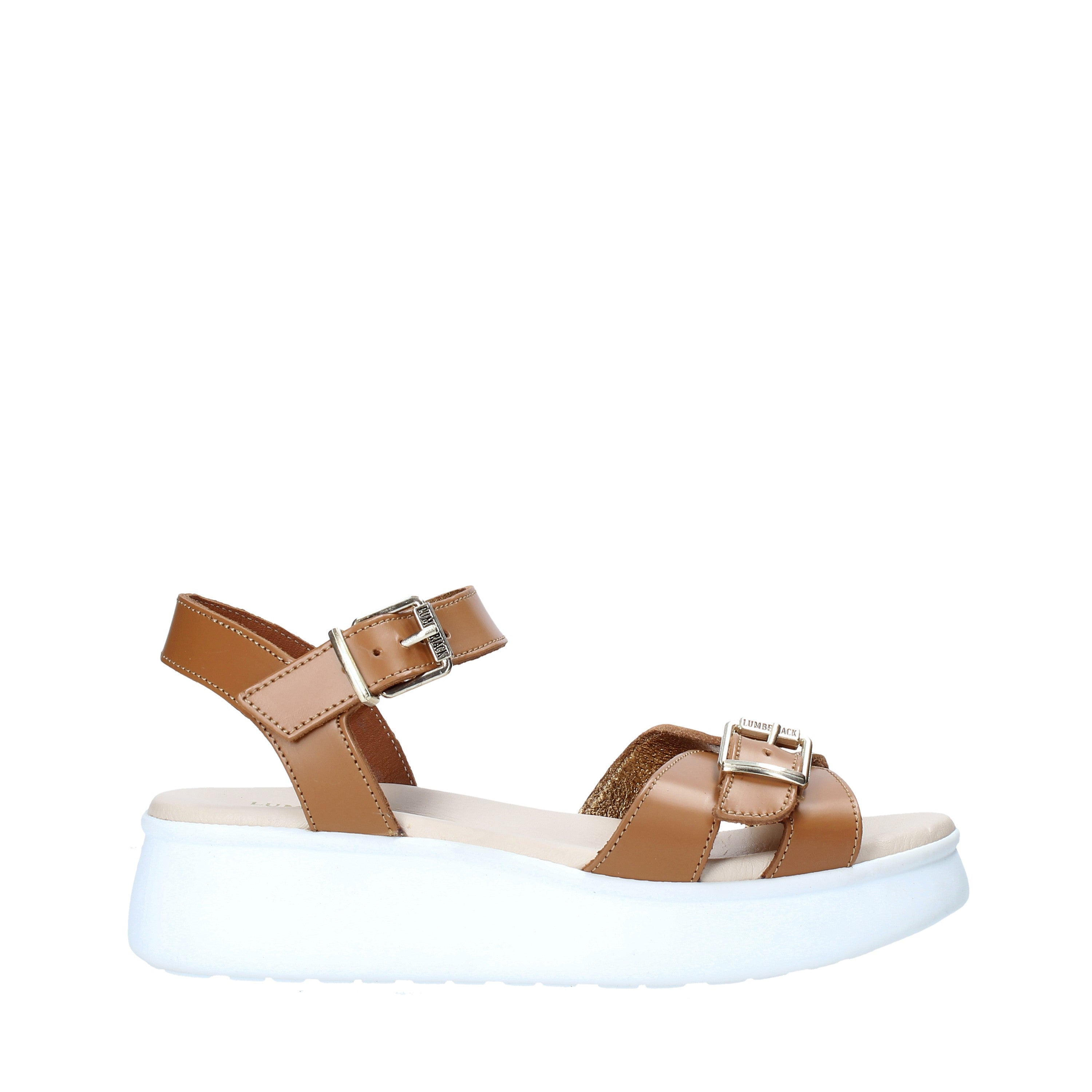 Sandali zeppa Marrone Lumberjack