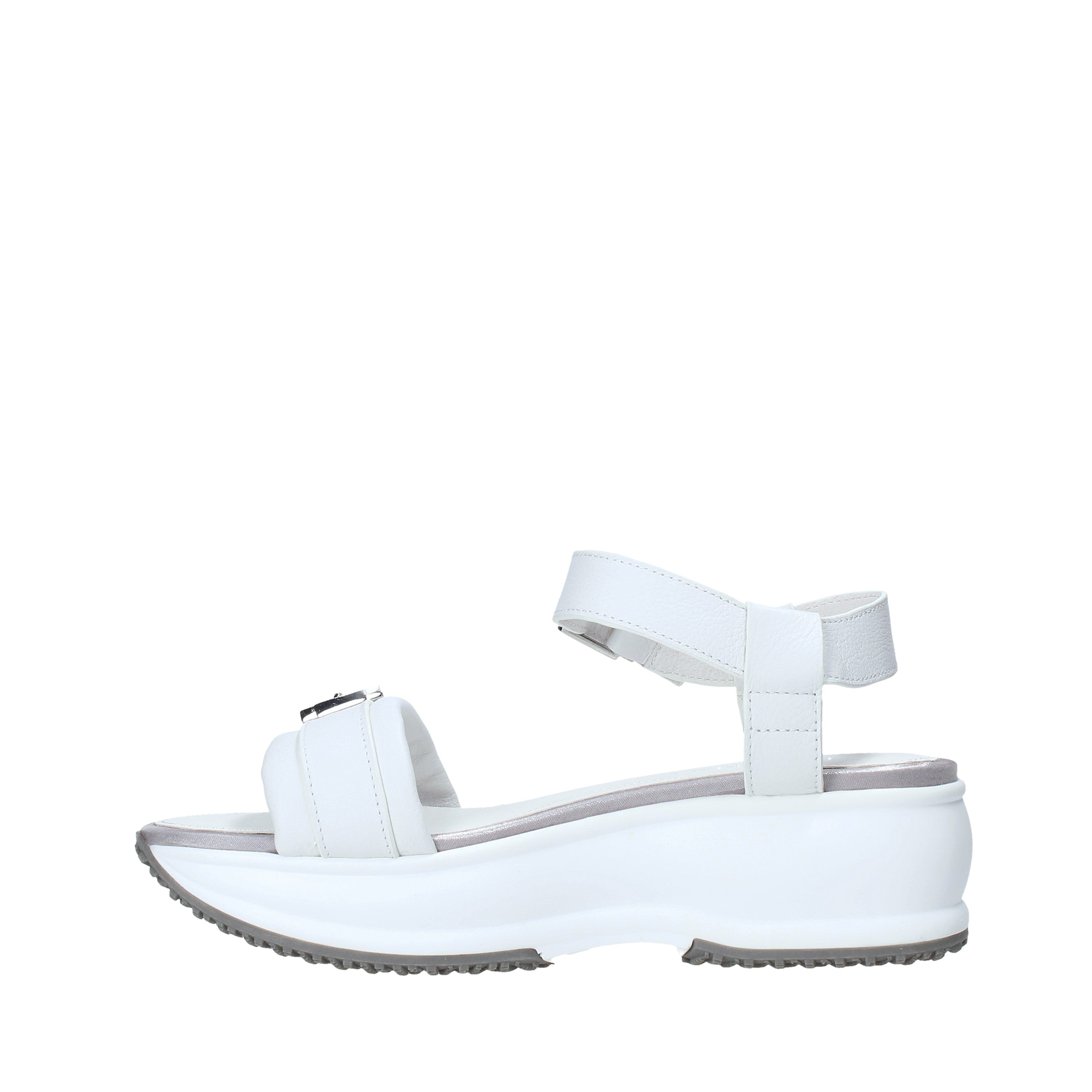 Sandali zeppa Bianco Lumberjack