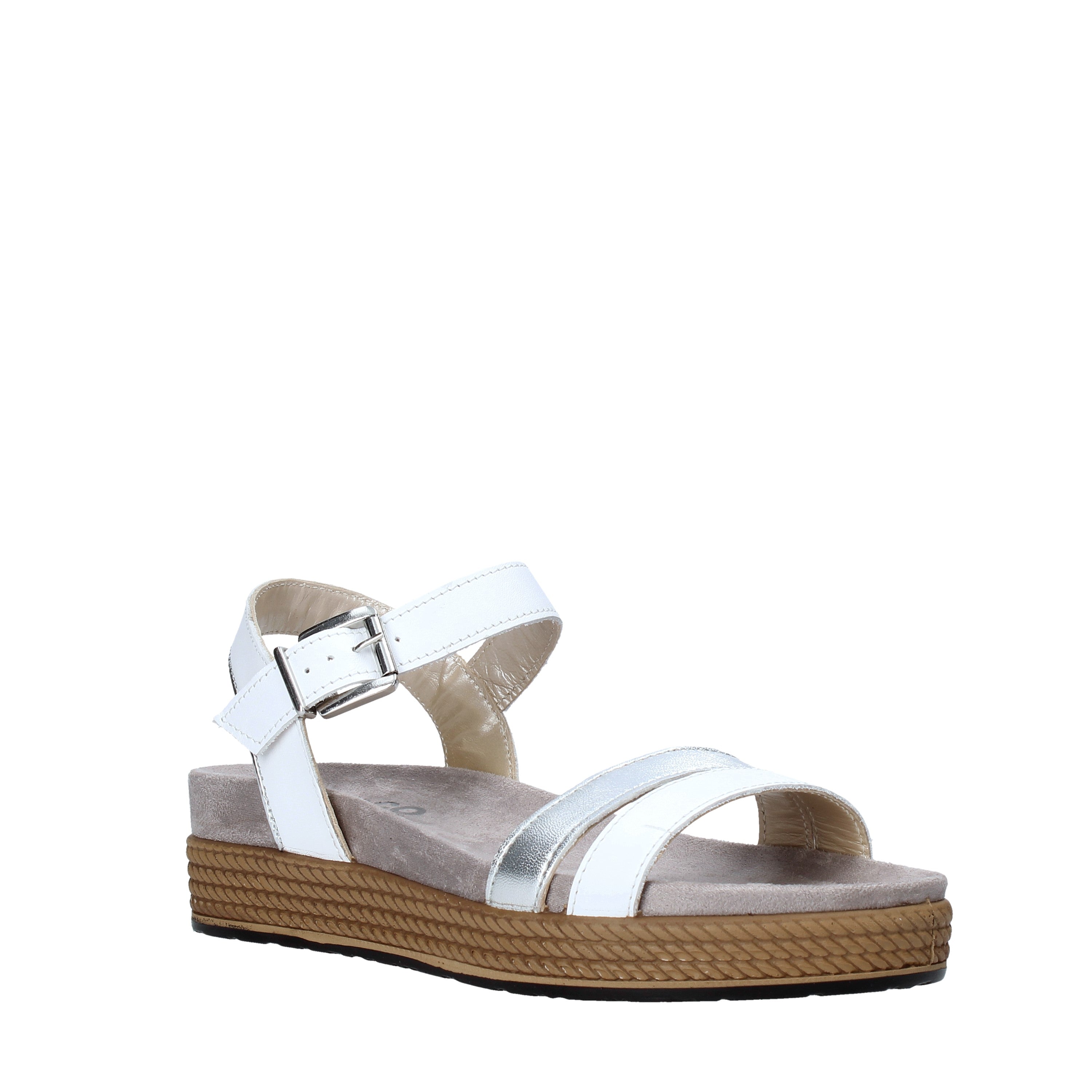 Sandali zeppa Bianco Igi&co