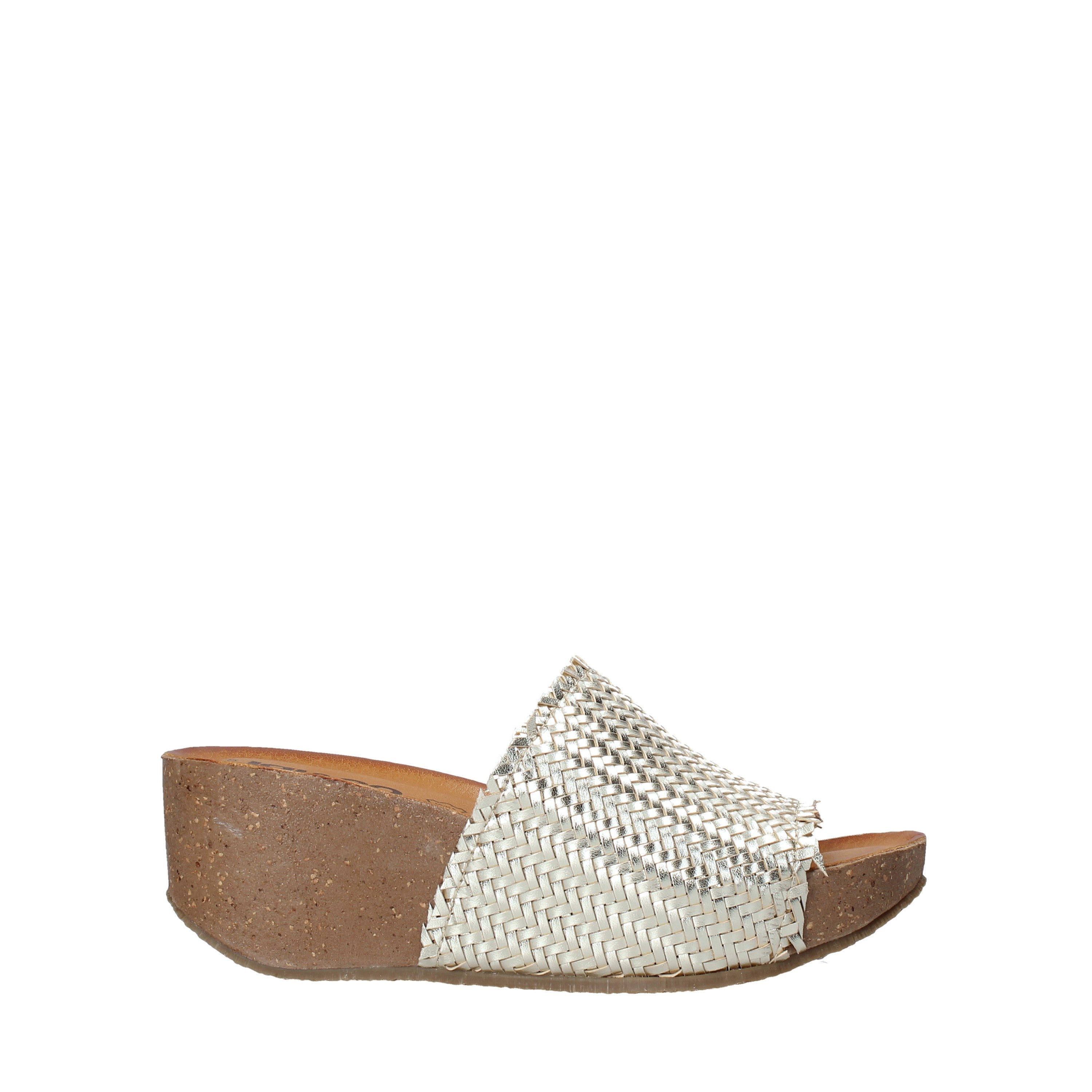 Sandali zeppa Oro Igi&co
