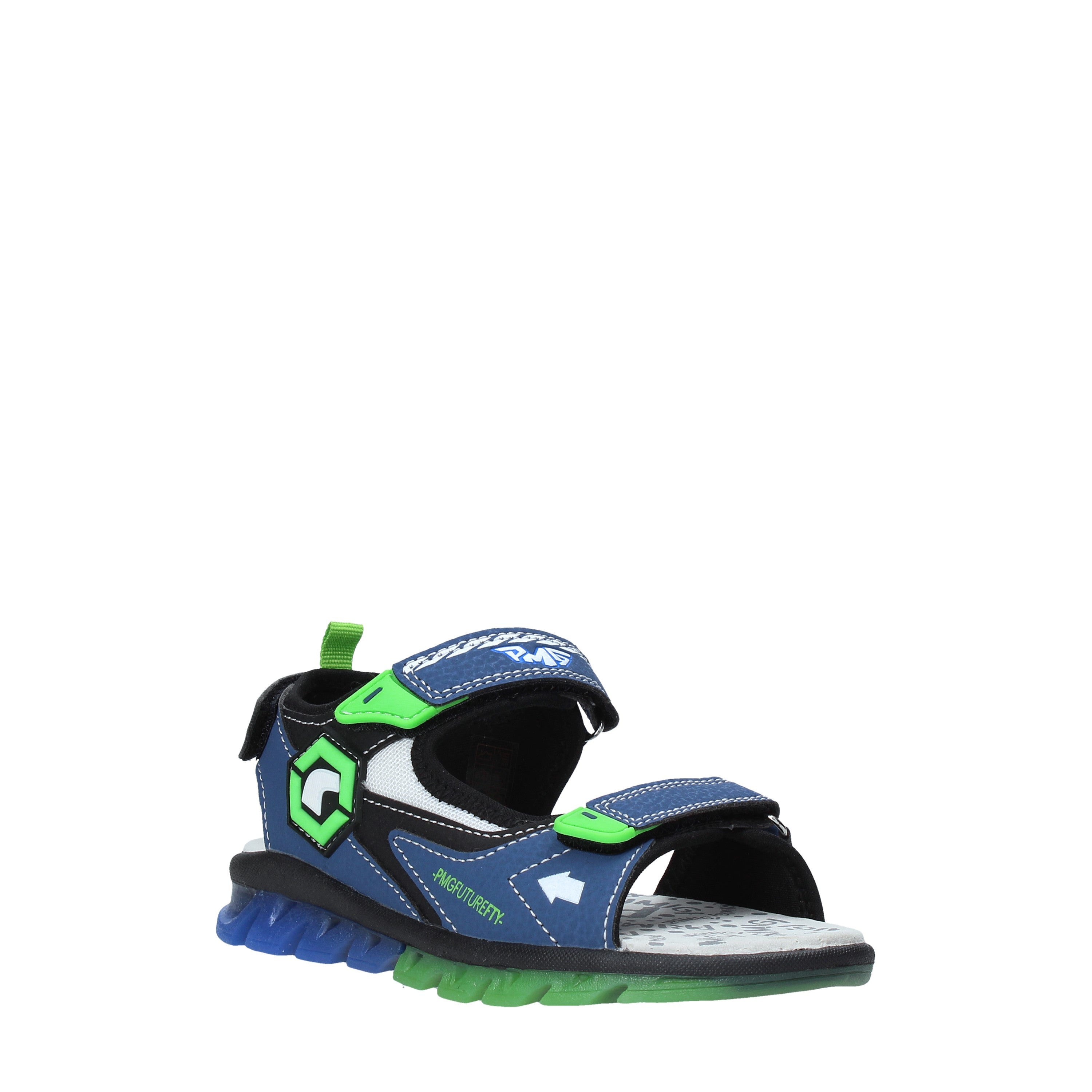 Sandali con strappi Blu Primigi