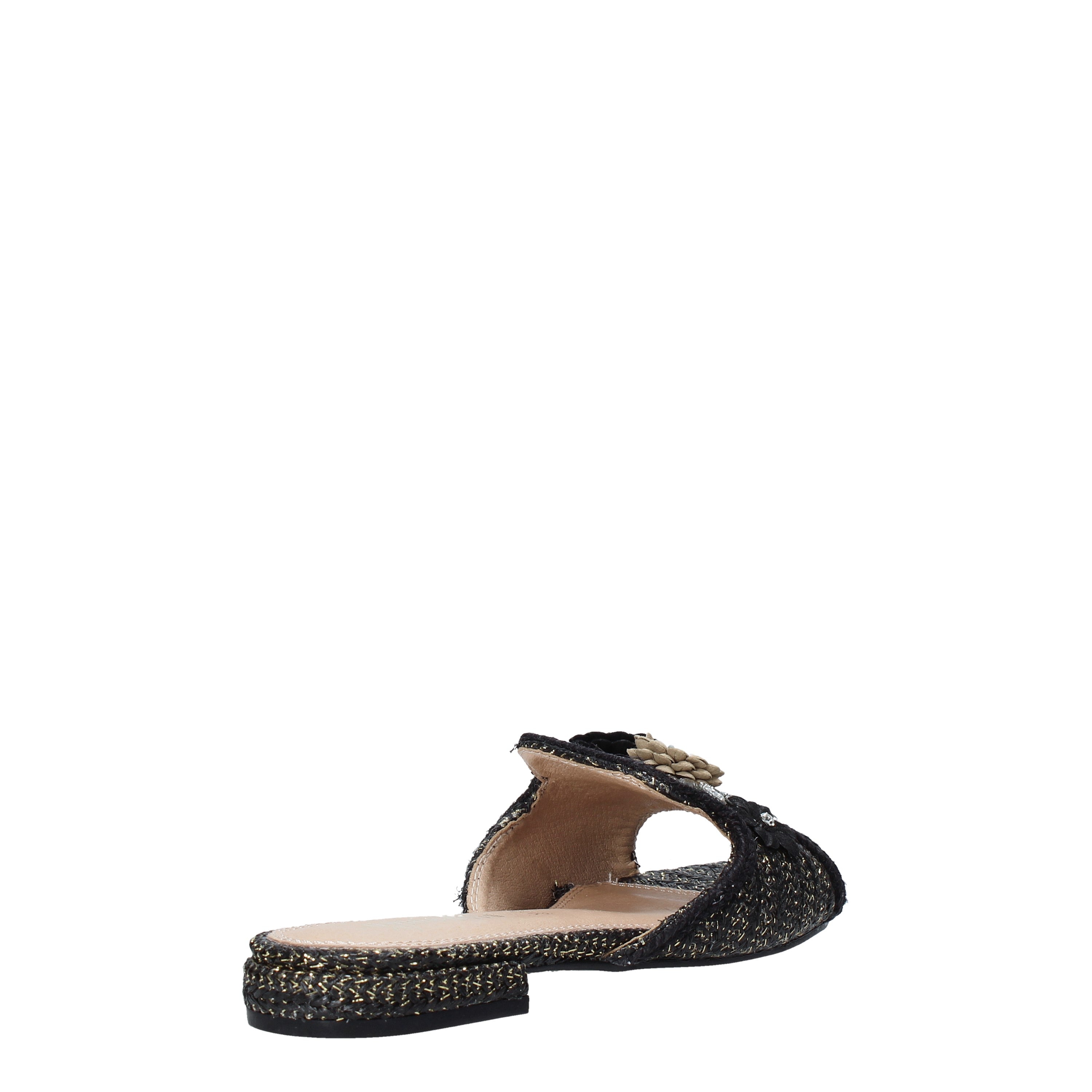 Sandali Nero Gold&gold