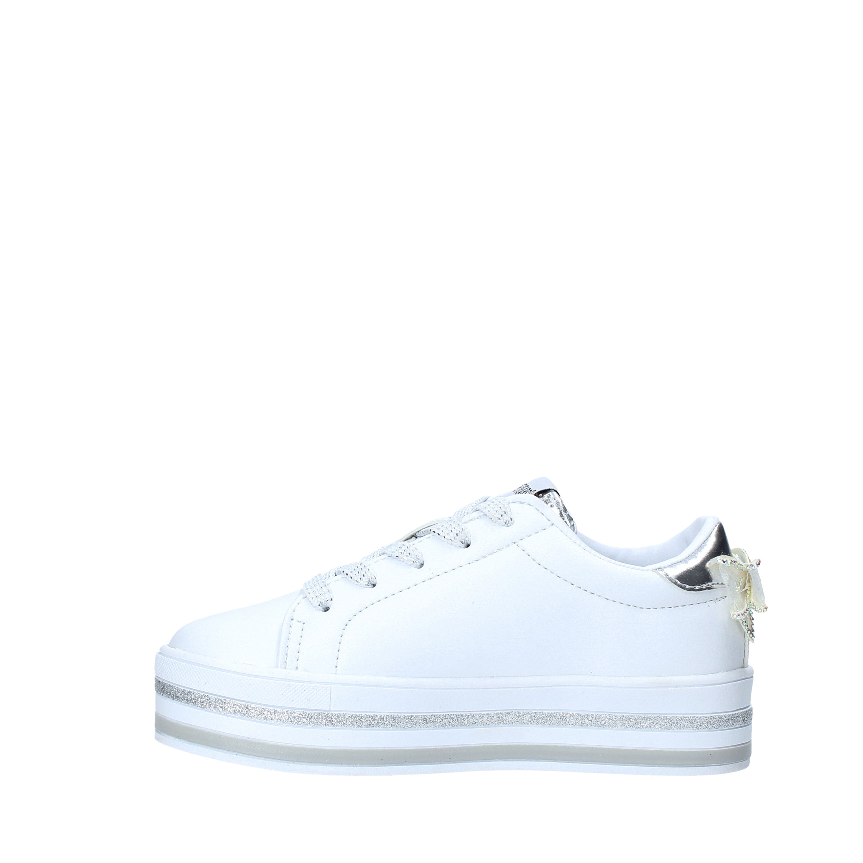 Sneakers Bianco Argento Sweet Years Junior
