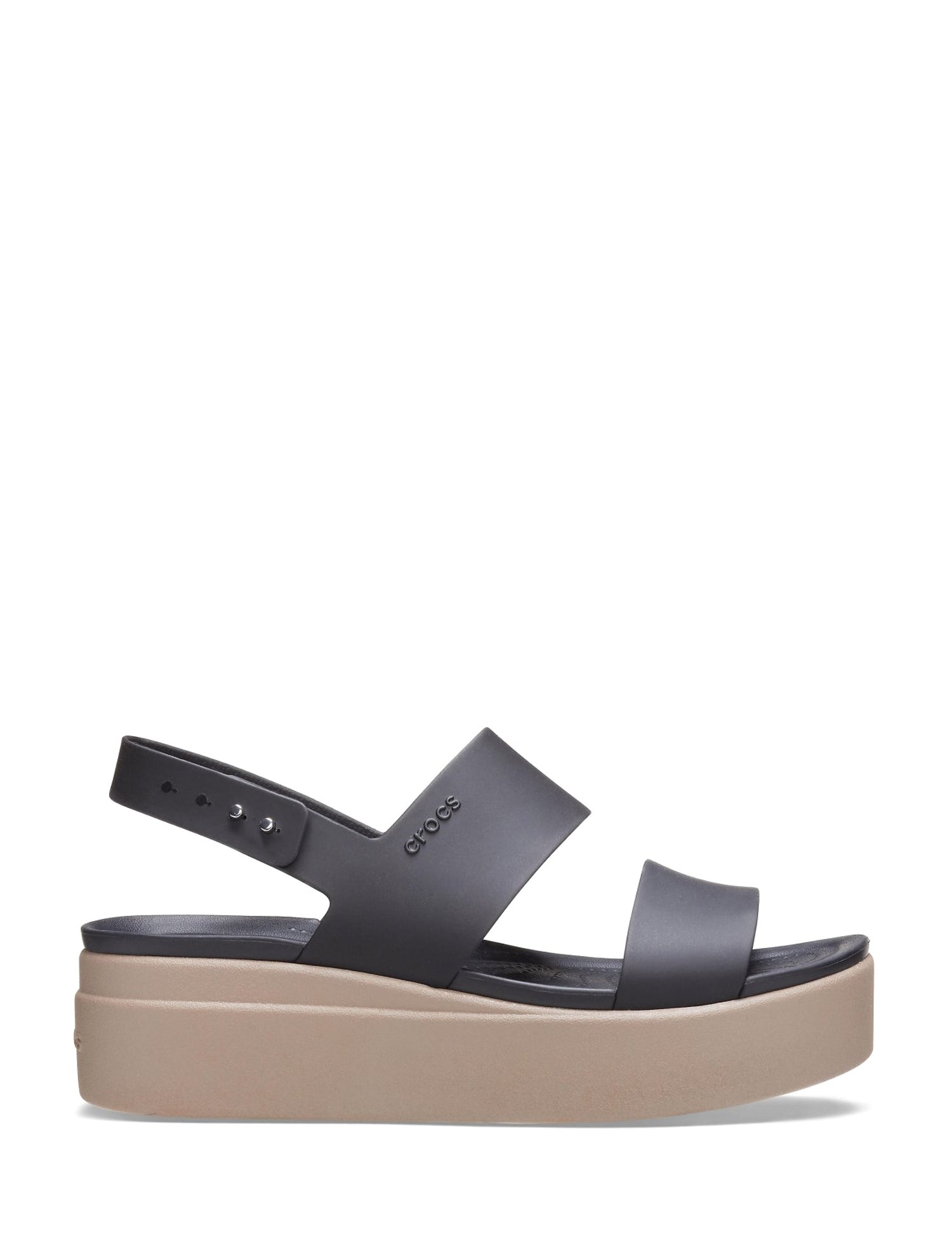 Sandali zeppa Nero W Bkmu Crocs