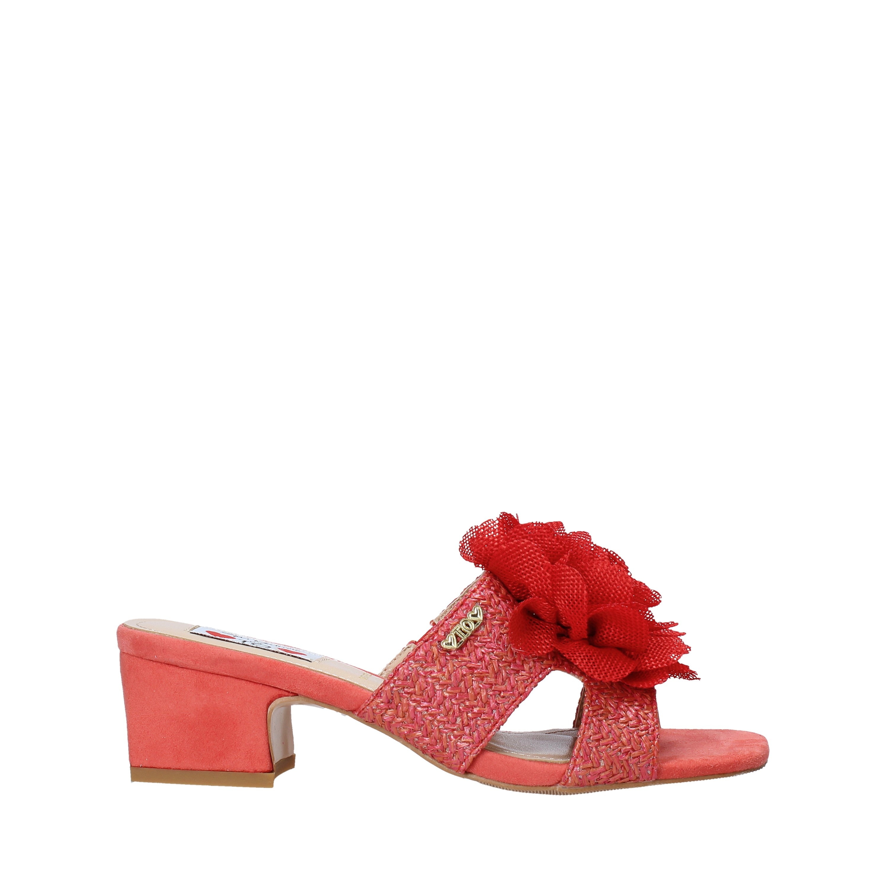 Sandali tacco Rosso Love To Love Gai Mattiolo