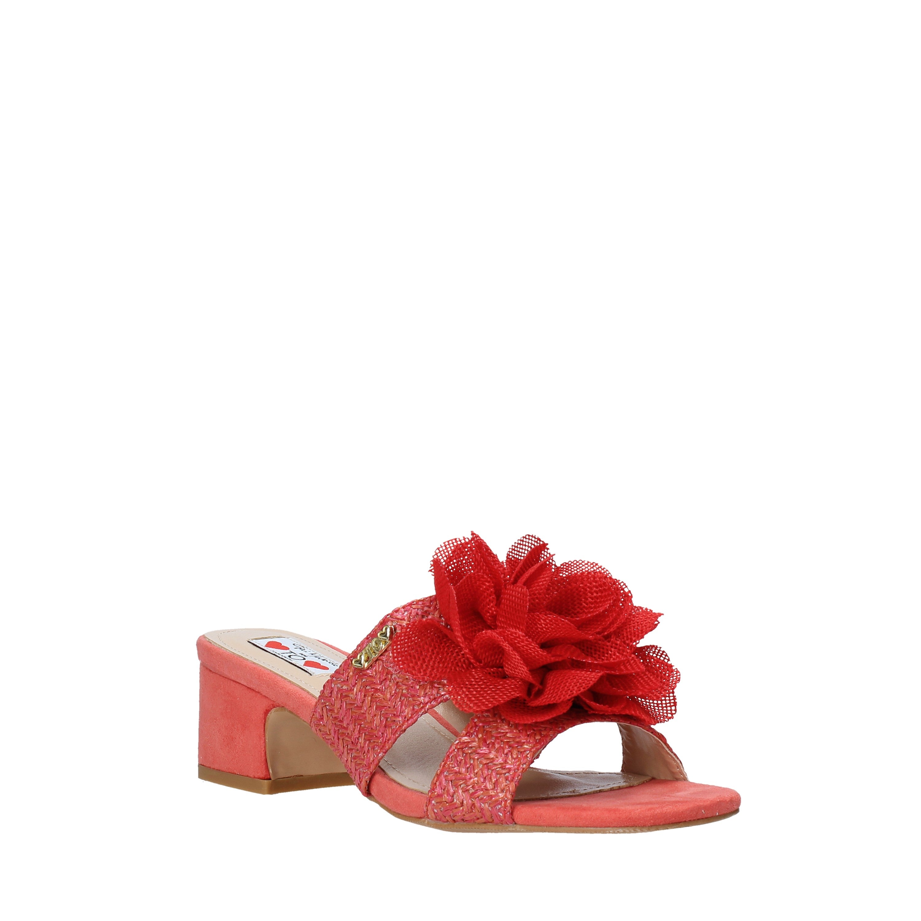 Sandali tacco Rosso Love To Love Gai Mattiolo