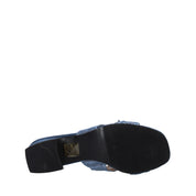 Sandali tacco Blu Love To Love Gai Mattiolo