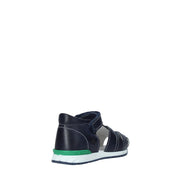 Sandali con strappi Blu Scuro Falcotto