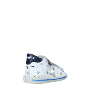 Sandali con strappi Bianco Falcotto