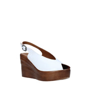 Sandali zeppa Bianco Bueno Shoes
