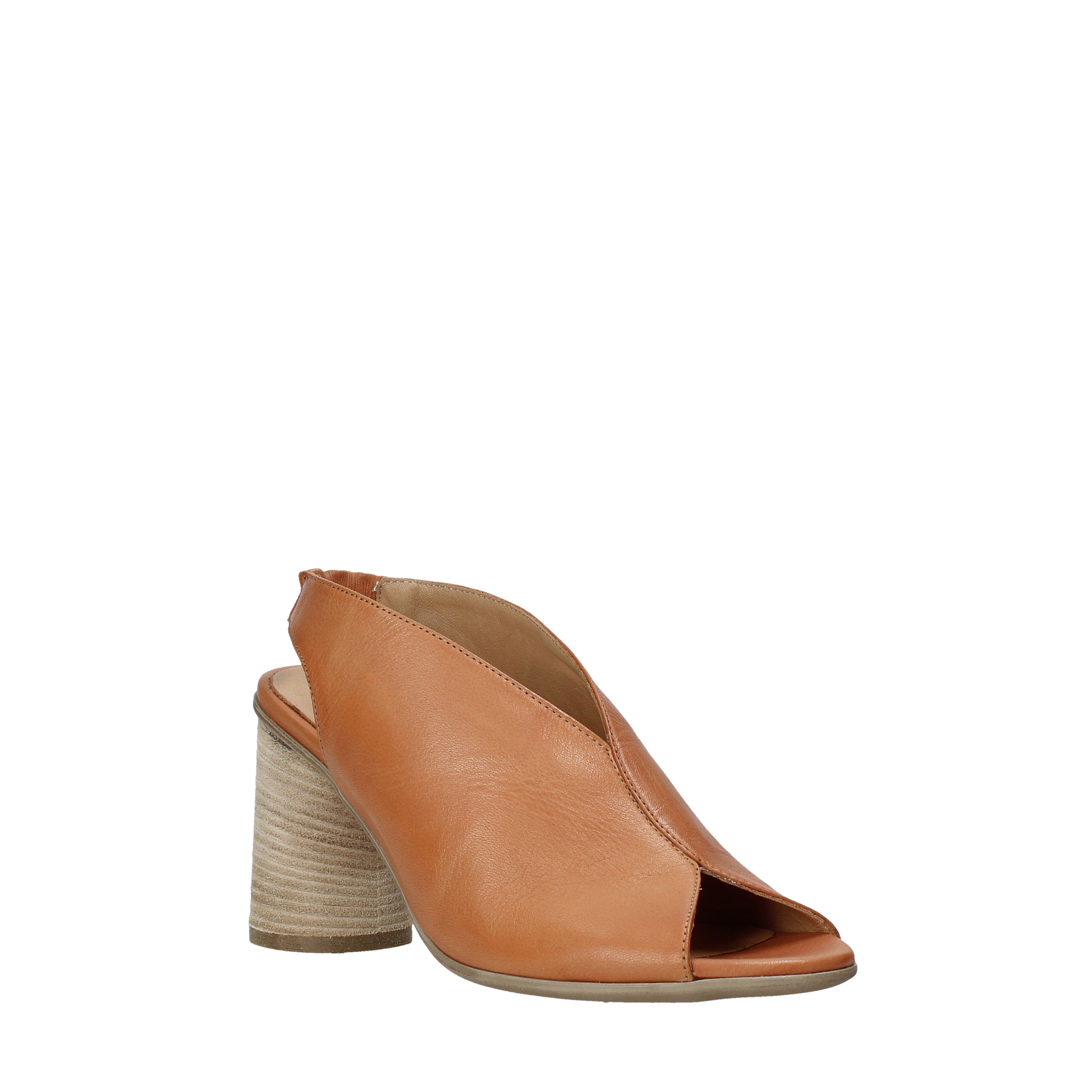 Sandali tacco Cammello Bueno Shoes