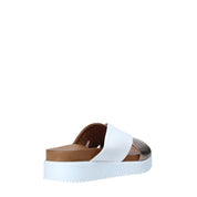 Sandali zeppa Bianco Bueno Shoes