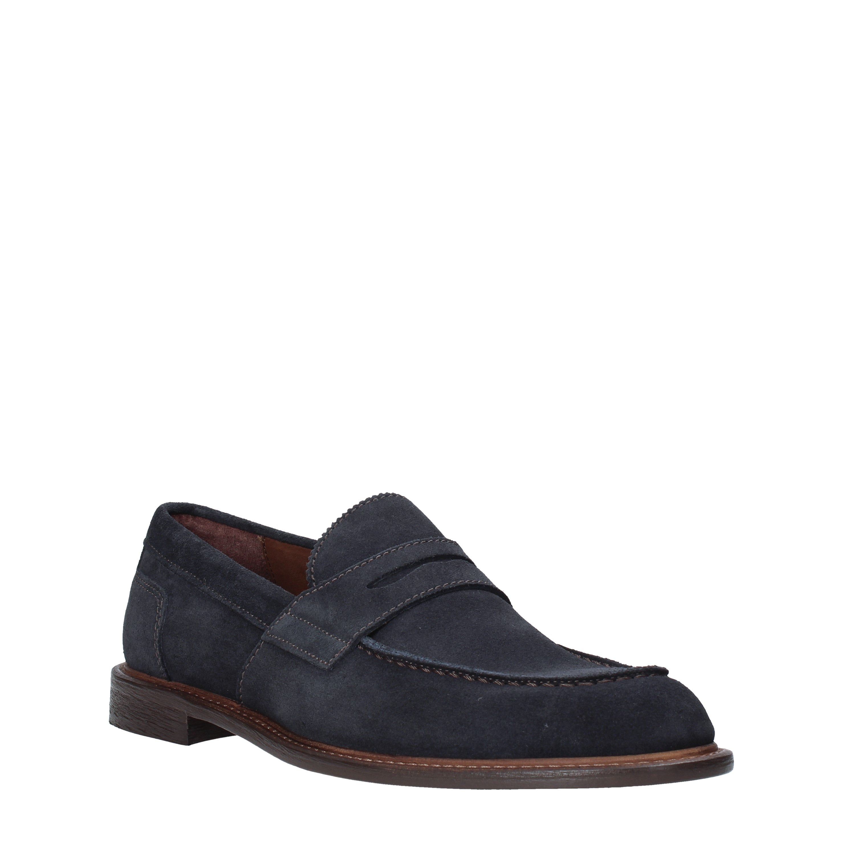 Mocassini Blu Marco Ferretti