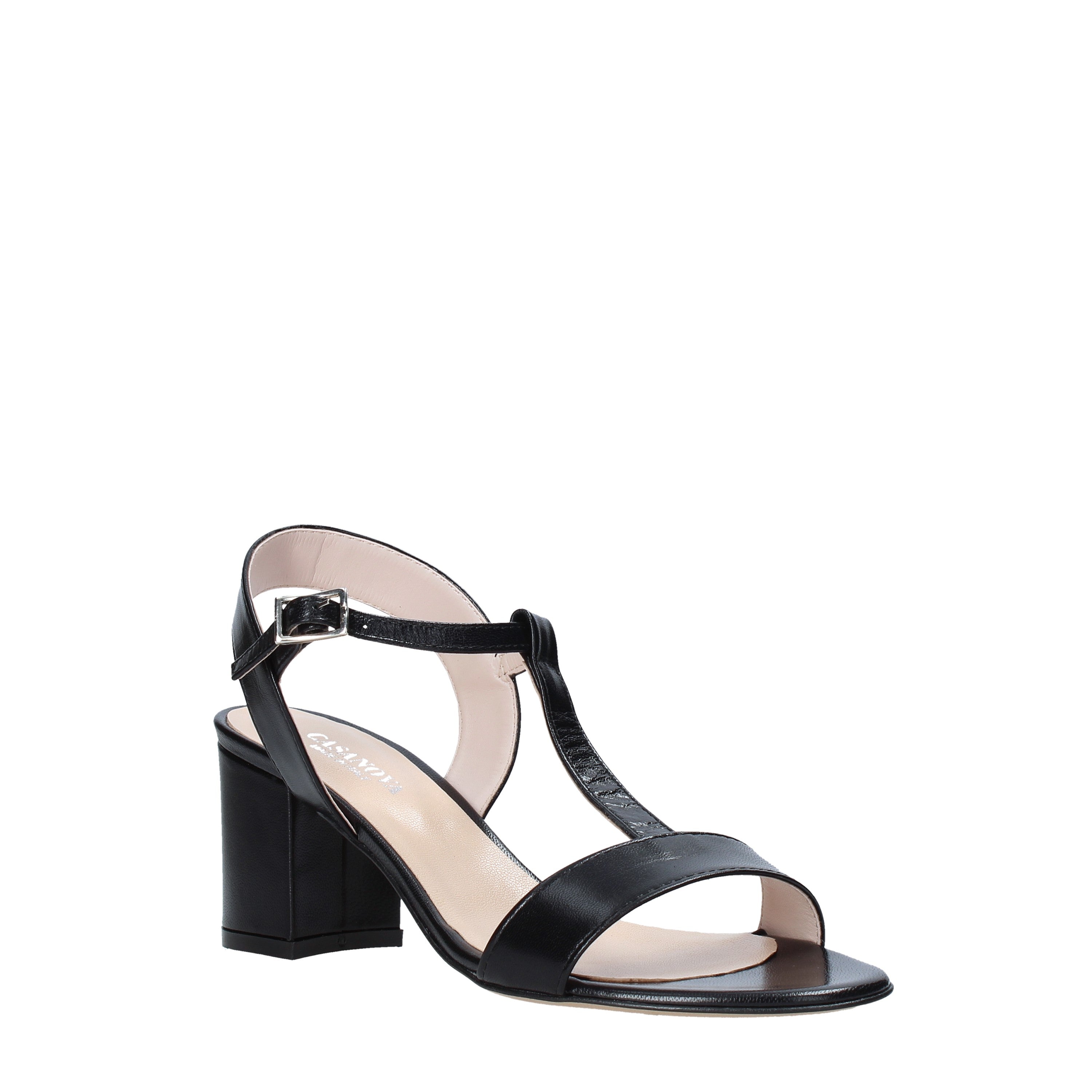 Sandali tacco Nero Casanova