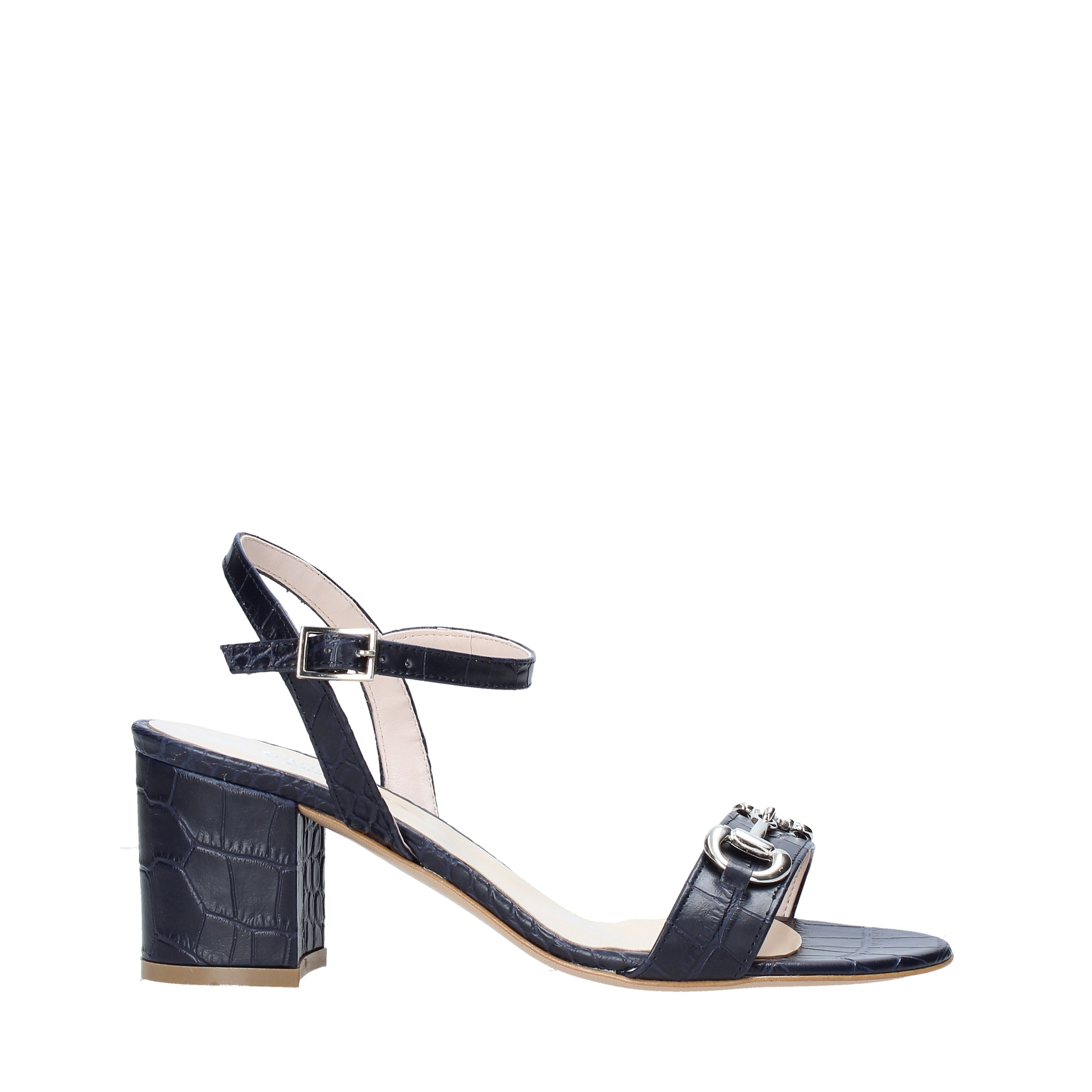 Sandali tacco Blu Casanova