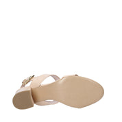 Sandali tacco Beige Casanova