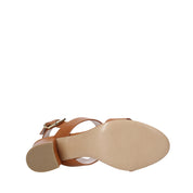 Sandali tacco Cammello Casanova