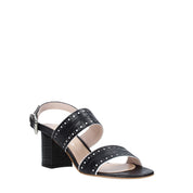 Sandali tacco Nero Cocco Casanova