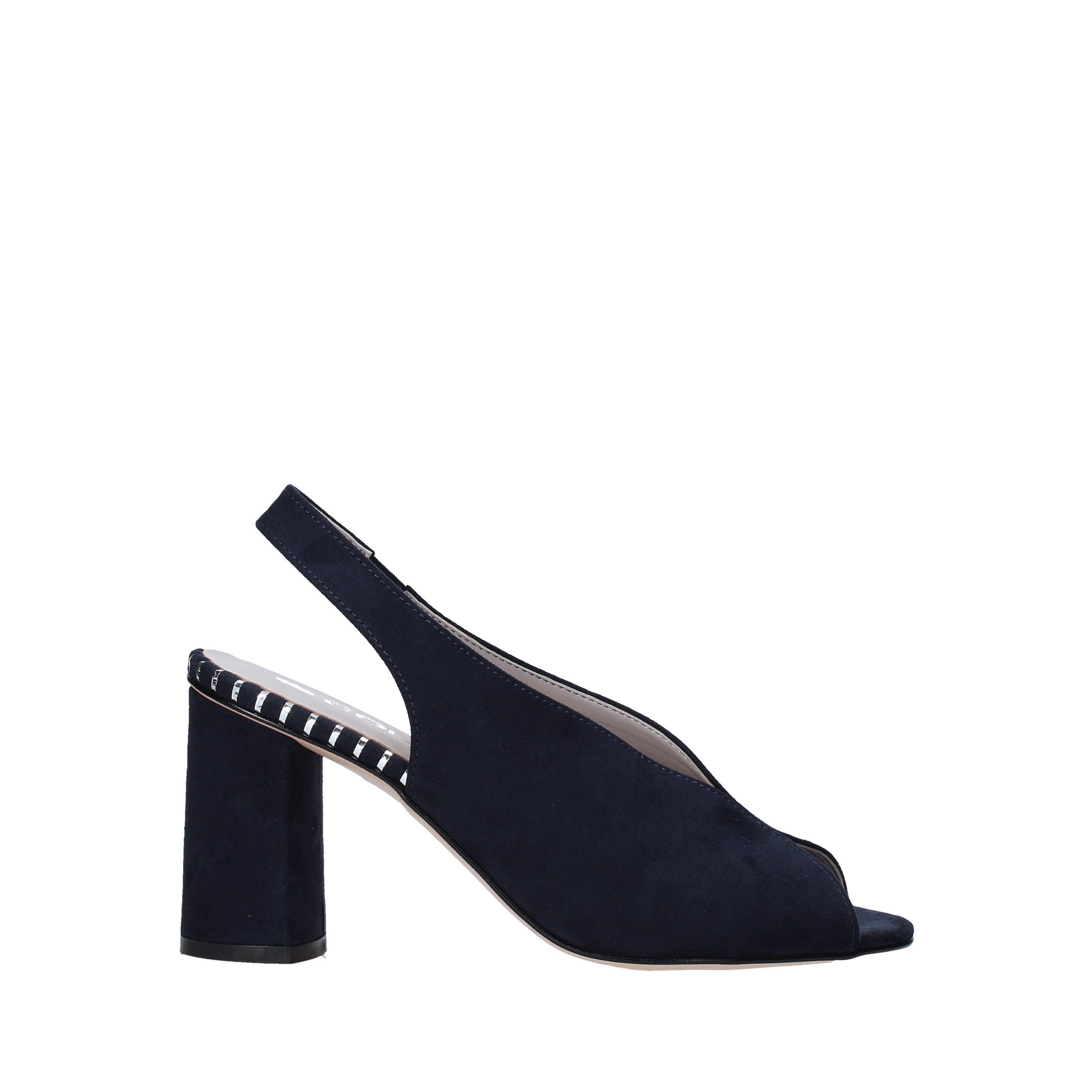 Sandali tacco Blu Comart