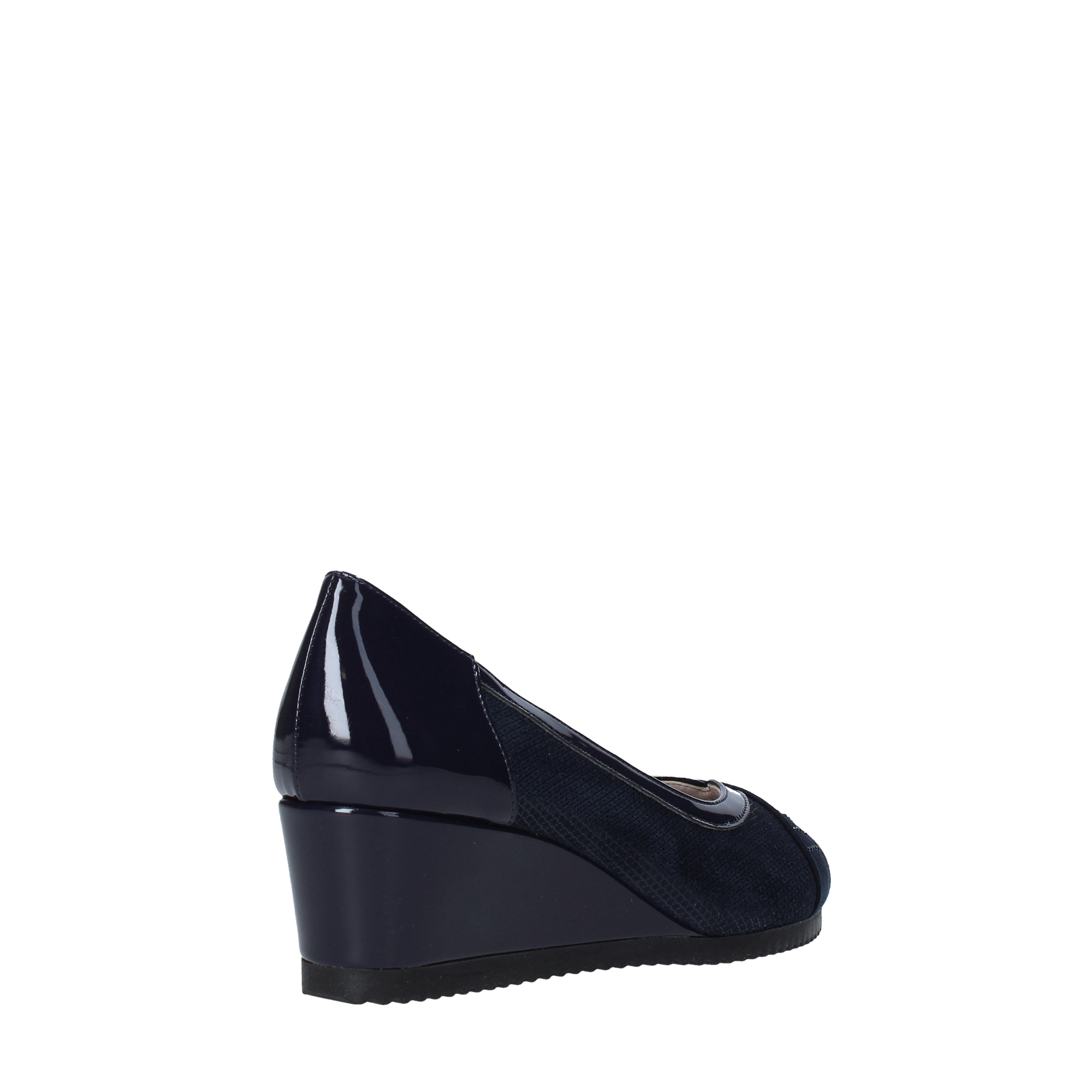 Sandali zeppa Blu Comart