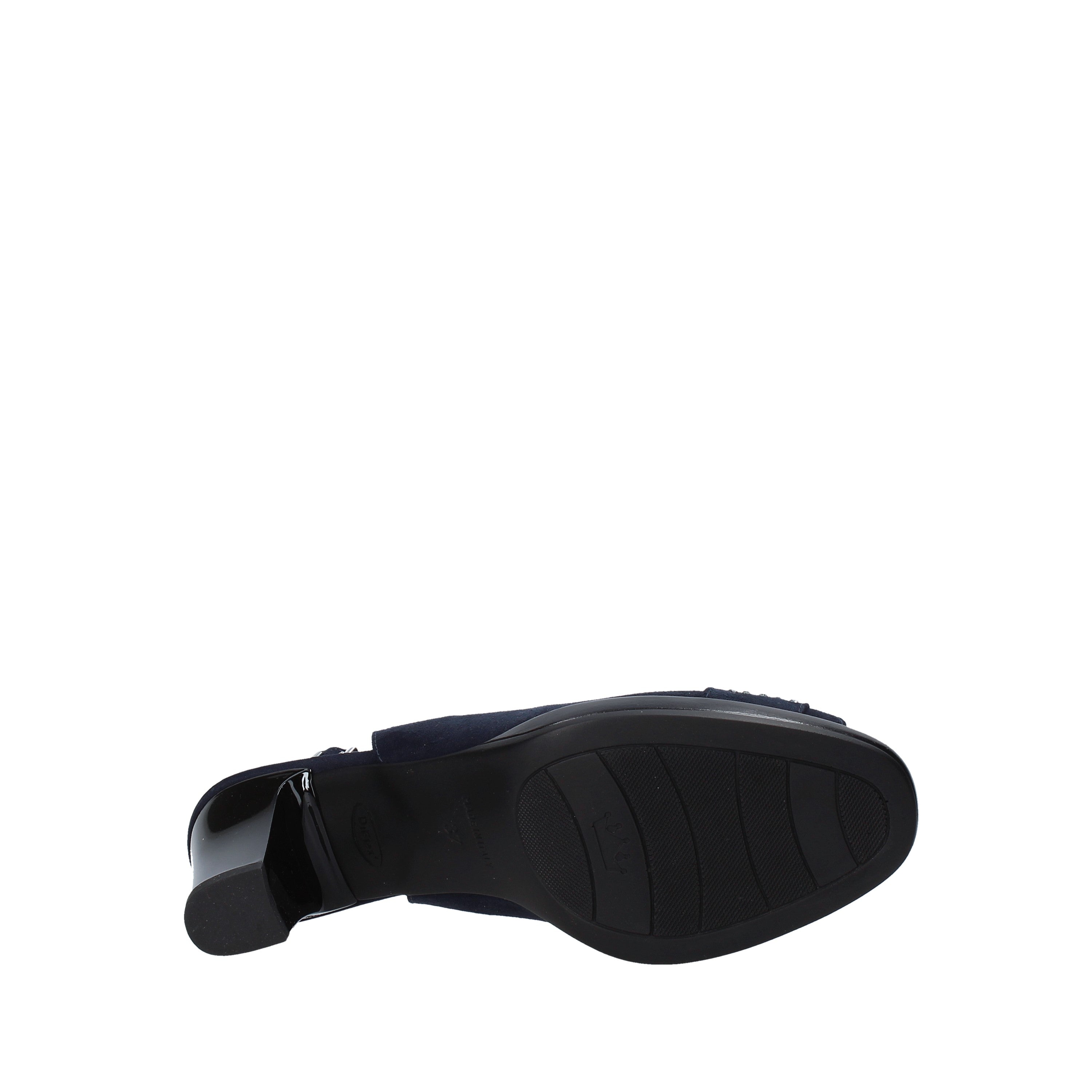 Sandali tacco Blu Comart