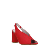 Sandali tacco Rosso Comart